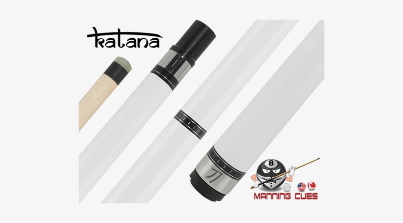 Katana Break Cue With Black Ferrule G10 Tip - Katana Katc02 2x2 Black Cue Case, transparent png