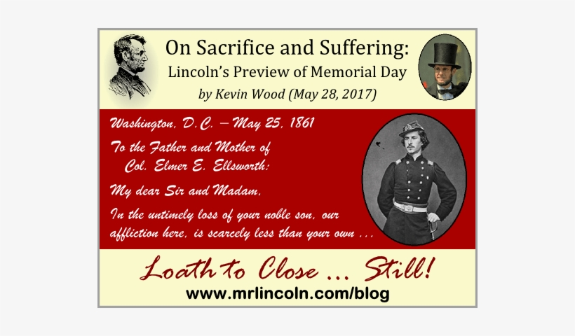 On Sacrifice And Suffering - Abraham Lincoln American President Profile Men (woman's, transparent png