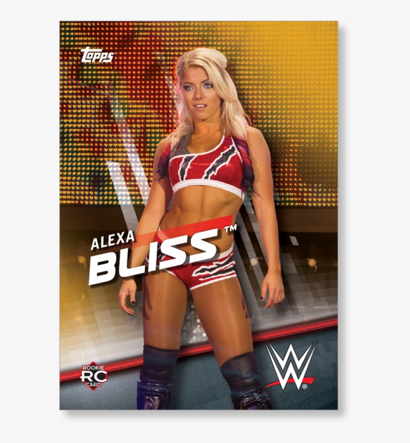 Alexa Bliss 2016 Topps Wwe - Alexa Bliss, transparent png