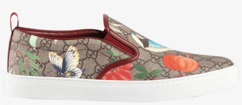 Gucci - Gucci Tian Slip On Sneaker, transparent png