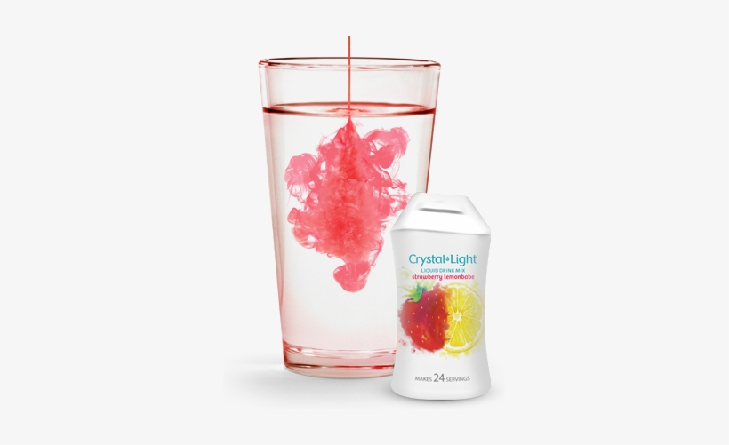 Free Sample Of Crystal Light Drink Mix Bebidas De Crystal - Fizz, transparent png