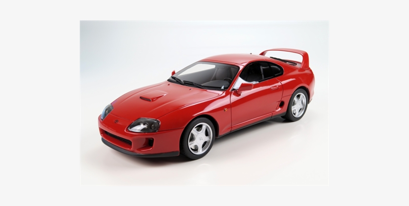 Toyota Supra 1994 Red - 1993 Toyota Supra 1 Mkiv Model Car, transparent png