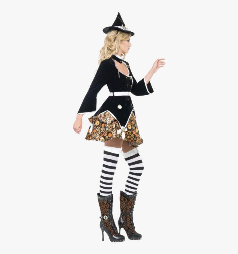 Margo - Steam Punk Witch Halloween Costume, transparent png
