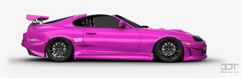 3dtuning Of Toyota Supra Coupe 1998 3dtuning - Pink Toyota Supra, transparent png
