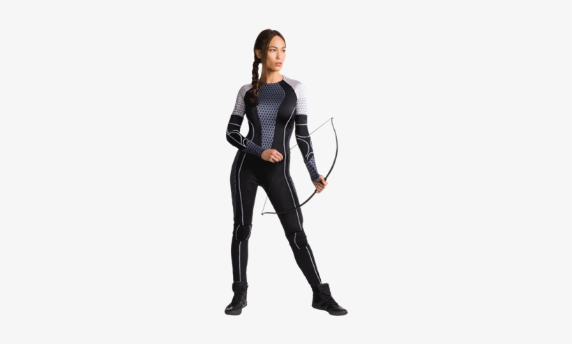 Adult Catching Fire Katniss Costume - Hunger Games: Catching Fire Katniss Costume, transparent png