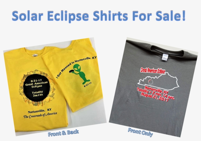 The City Of Nortonville Has These Solar Eclipse Shirts - Alien Peace Sign, transparent png