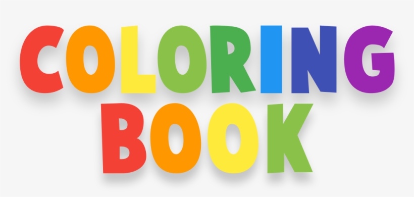 Coloring Book Text Png, transparent png