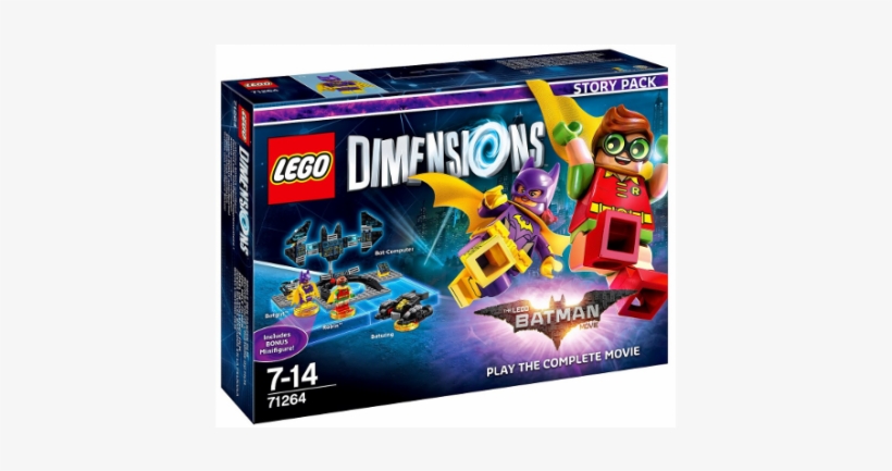 The Lego Movies' Secret Gaming Roots - Lego Dimensions Story Pack Batman Movie, transparent png