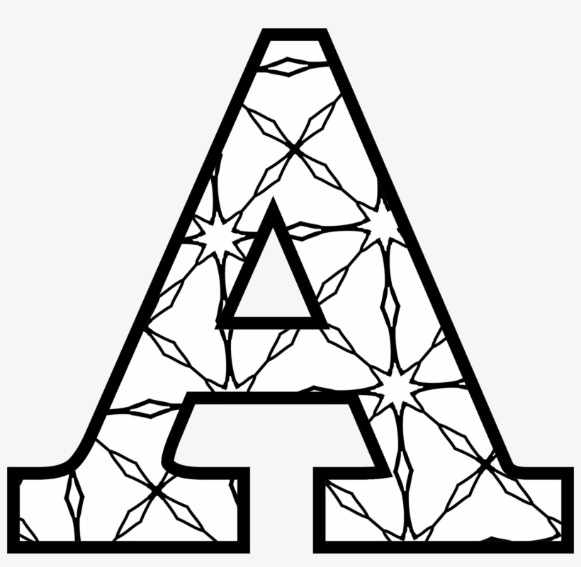 A Awaywiththepixels Png 2048 X 1901 Coloring Pinterest - Letter A To Colour, transparent png