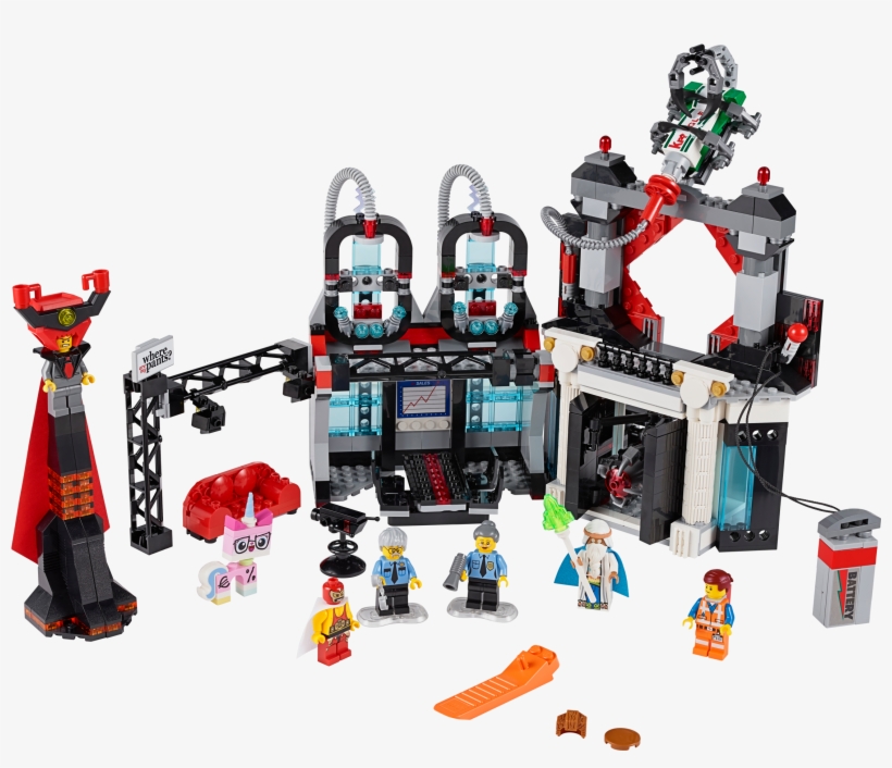 An Error Occurred - Lego Movie : Lord Business' Evil Lair (70809), transparent png