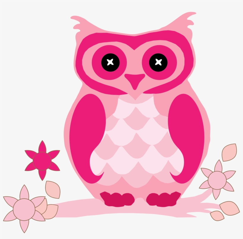 This Free Icons Png Design Of Pink Owl, transparent png