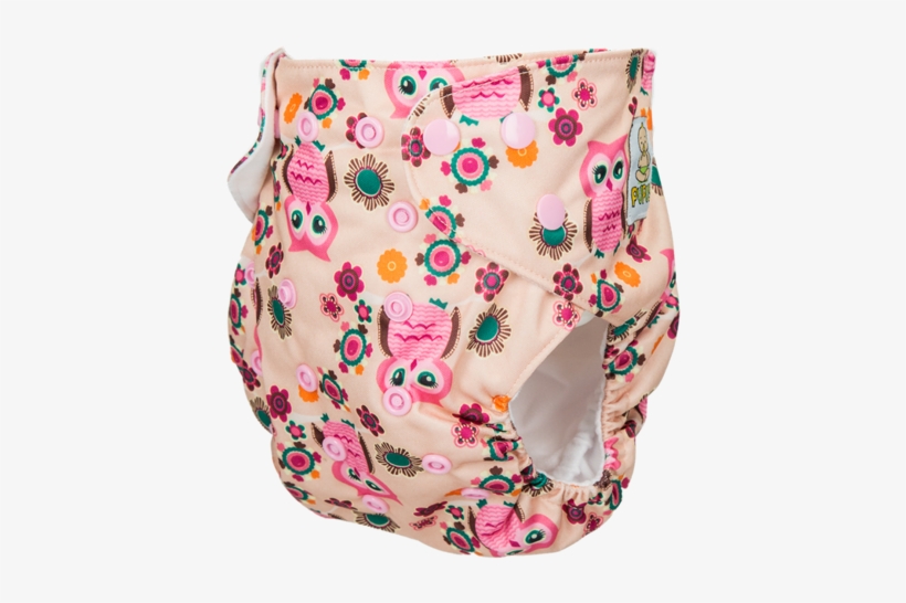 Pocket Diaper "pink Owls\ - Diaper, transparent png