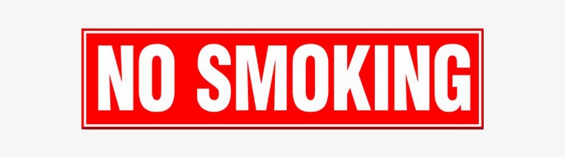 Regulatory Sign No Smoking - No Smoking Text Png, transparent png