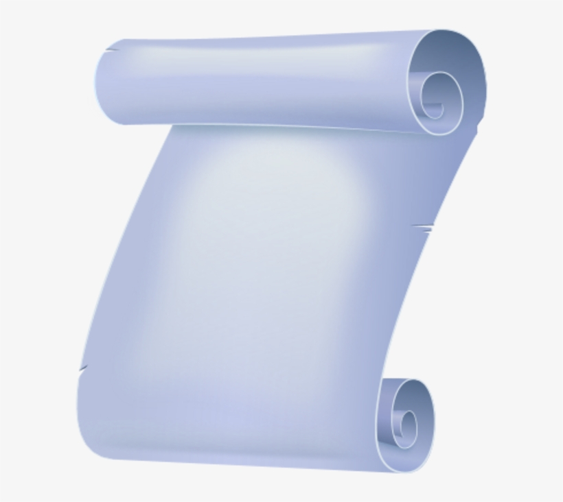 Scroll Clip Art Blue, transparent png