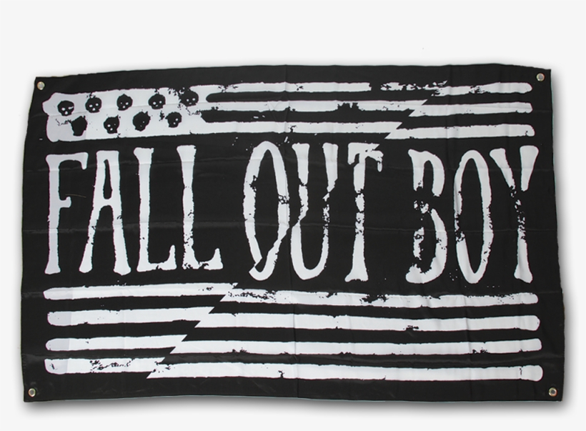 Split Flag Wall Flag - Fall Out Boy Flag, transparent png