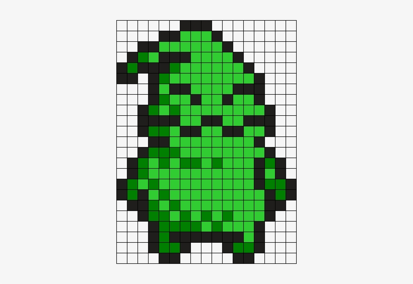 Oogie Boogie Perler Bead Pattern / Bead Sprite - Oogie Boogie Pixel Art, transparent png