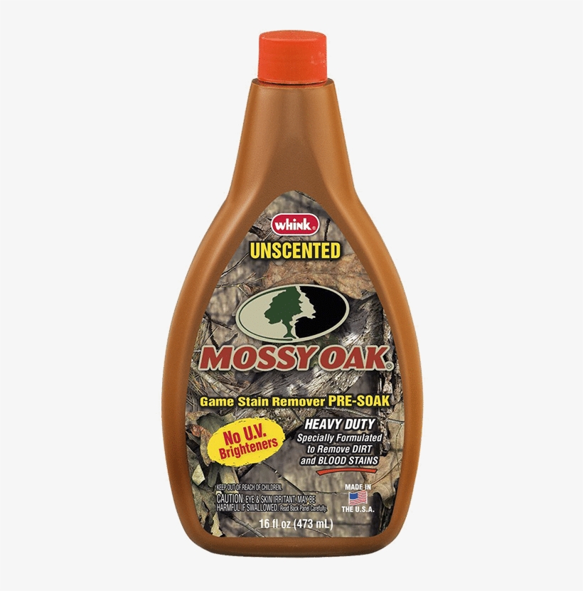 Whink Mossy Oak™ Game Stain Remover Pre-soak - Mossy Oak Break-up Camo One Piece Windshield Shade, transparent png