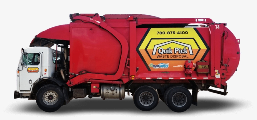 Garbage Truck - Trailer Truck, transparent png