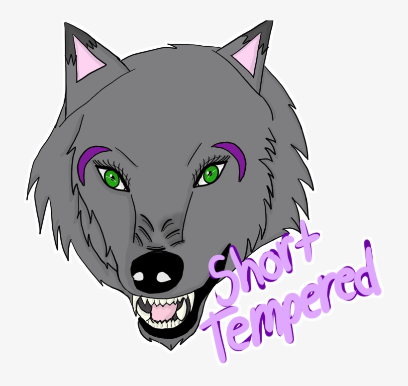 Angry Wolf - Cartoon, transparent png