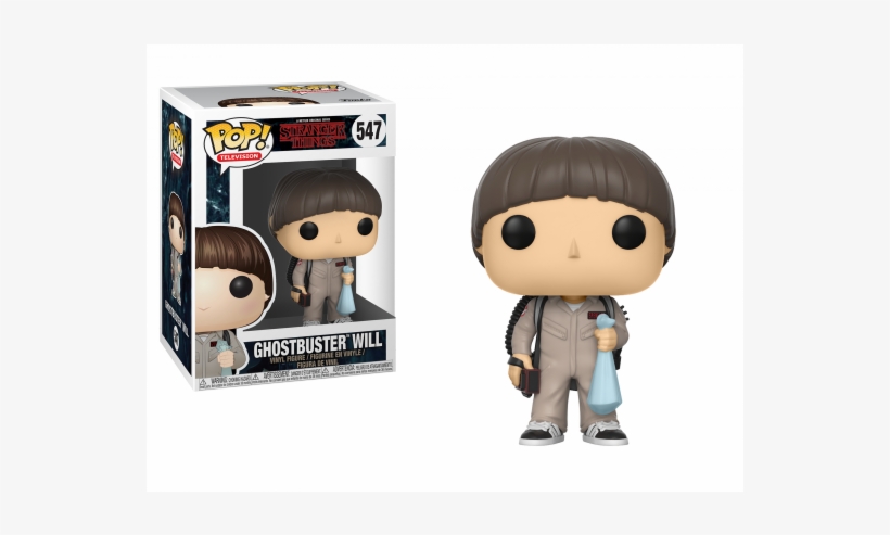 Will Ghostbuster 547 Funko Pop - Funko Pop Stranger Things, transparent png