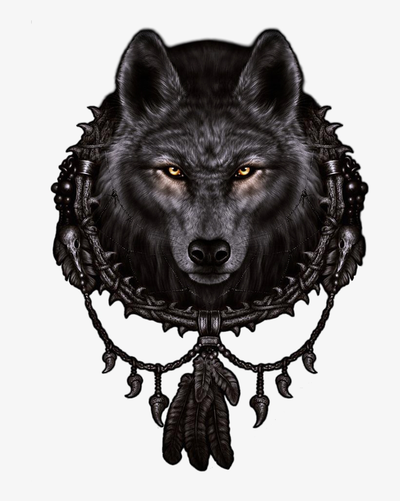 Ihuhuhvgv Photo Wolf Png Zpsewagrxnh - Spiral Gothic Flag - Wolf Dream - For None -, transparent png