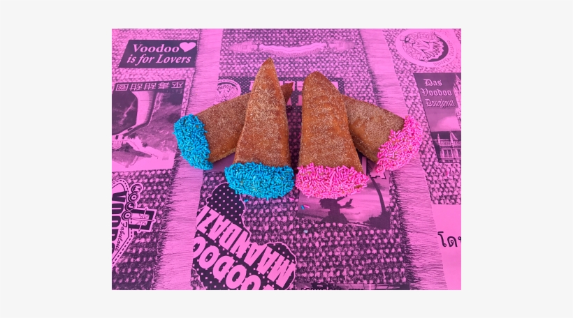 New Baby Blunts "cigar" Shaped Doughnuts In Pink - Blunt, transparent png