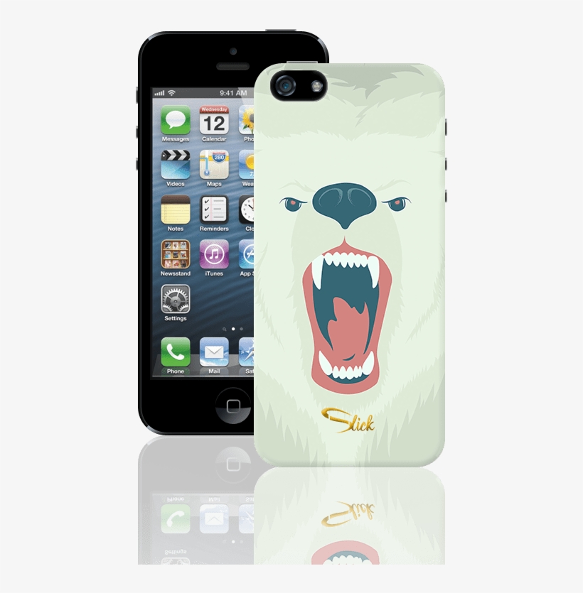 Angry White Wolf - Iphone 5s, transparent png
