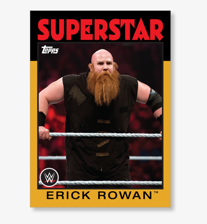 Erick Rowan - 2016 Topps Wwe Heritage Wrestling Hobby Box, transparent png