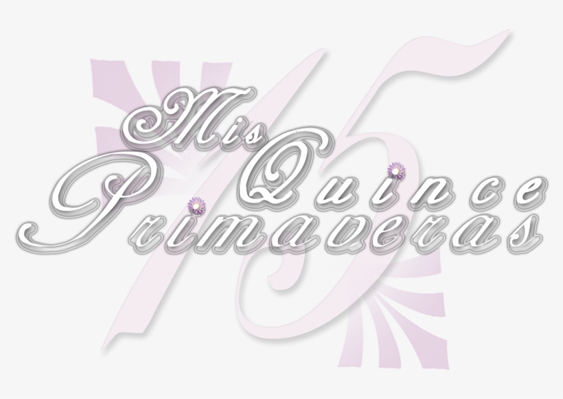Mis Quince Primaveras - Logo, transparent png