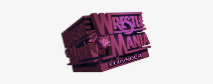 Wwe Wrestlemania 34 - Wwe Wrestlemania 14 Logo, transparent png