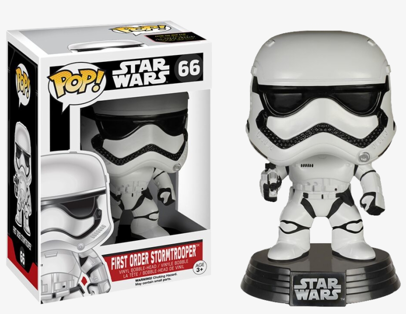 First Order Stormtrooper Pop Vinyl Figure - First Order Stormtrooper Pop, transparent png