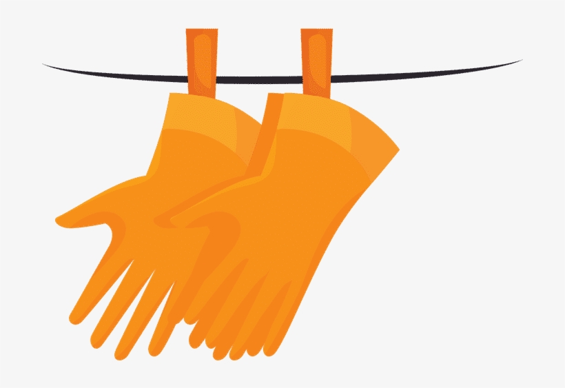 Rubber Gloves - 0shares - Illustration, transparent png