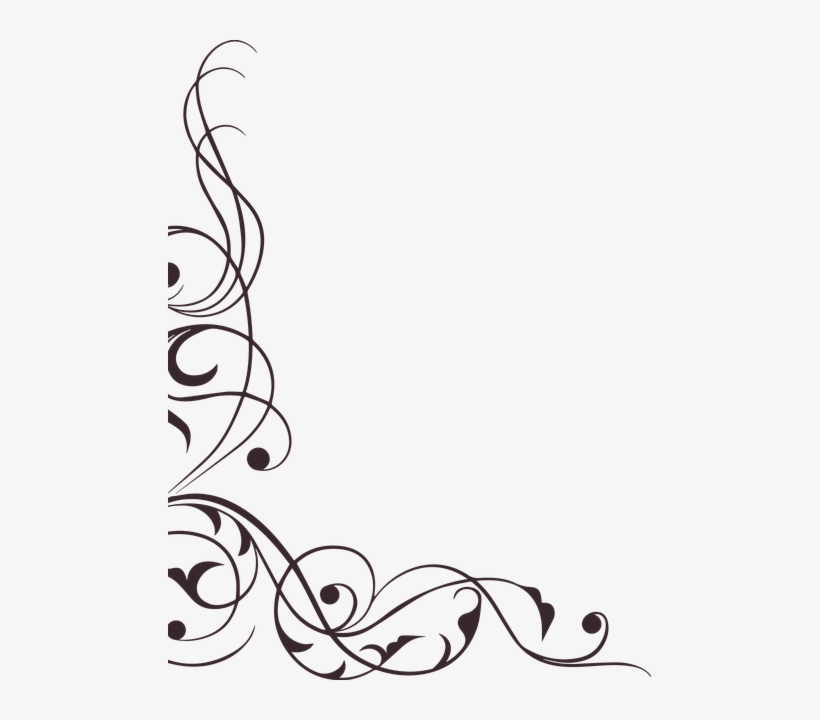 Swirl, Ornament, Decoration, Element, Ephemera, Floral - Musik Ranke, transparent png