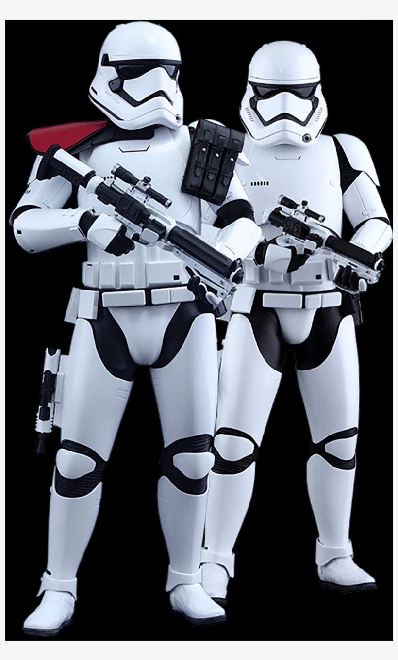 First Order Stormtrooper Officer And Stormtrooper Twin - Hot Toys First Order Stormtrooper Officer And Stormtrooper, transparent png