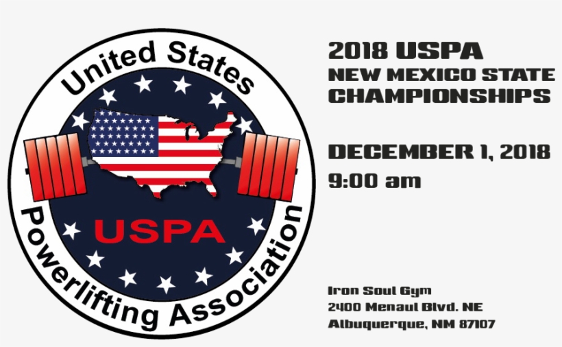 United States Powerlifting Association Logo, transparent png