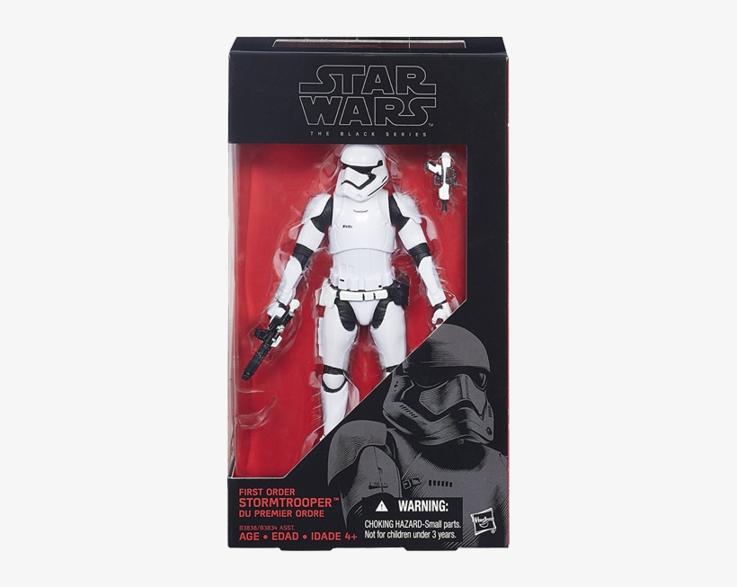 Star Wars The Force Awakens - Stormtrooper Black Series, transparent png