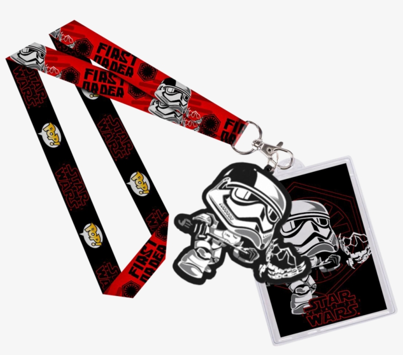 First Order Stormtrooper Episode Viii The Last Jedi - Funko Landyard: Star Wars Ep8 - The Last Jedi - First, transparent png
