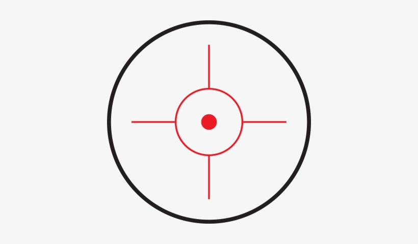 Reflex Sight Reticle - Camel London Creatives, transparent png