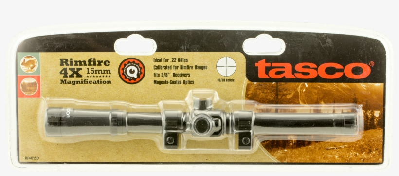 Tasco Rf4x15 Rimfire 4x 15mm Obj, transparent png