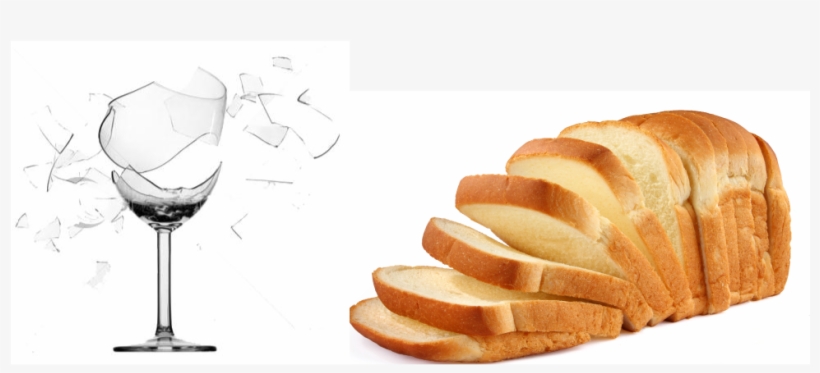 Free Broken Wine Glass Png - Indian Bakery Products Khari, transparent png