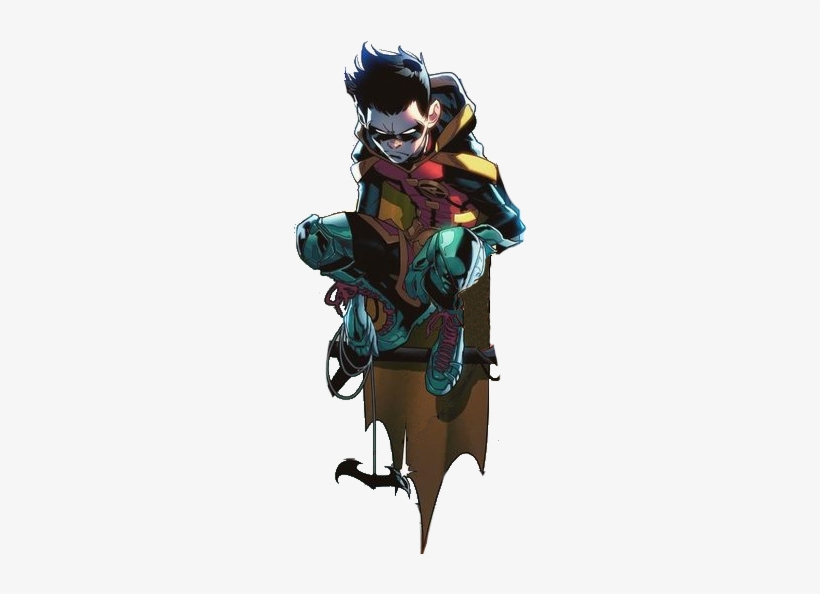 Damian Wayne Render - Super Sons Jorge Jimenez Covers, transparent png