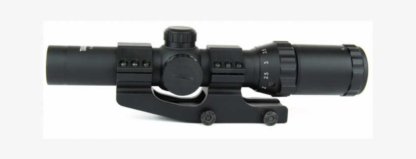 Tacfire 1 4x24 Close Quarters Riflescope/p4 Sniper - Tacfire 1-4x24 Tri Ill. Cqb Scope, transparent png