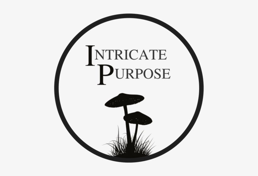 Site Logo, Mushrooms Under "intricate Purpose" - Wall Decal, transparent png