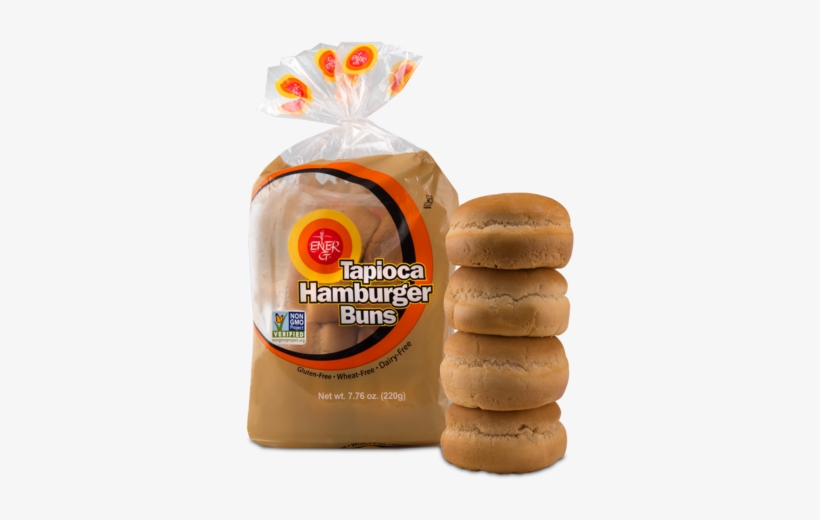 Ener-g Tapioca Hamburger Buns - Ener G, transparent png