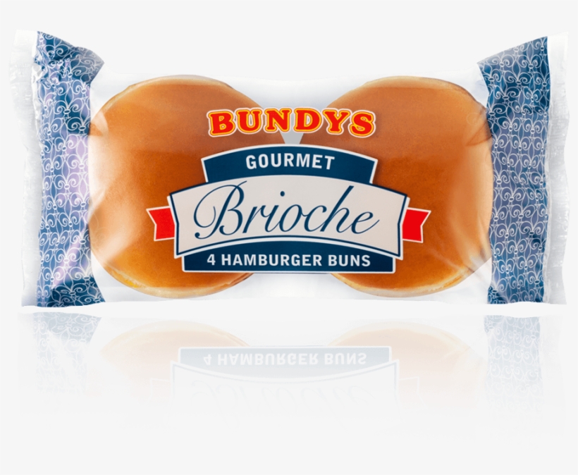 Bundys Brioche Hamburger Buns - Bun, transparent png