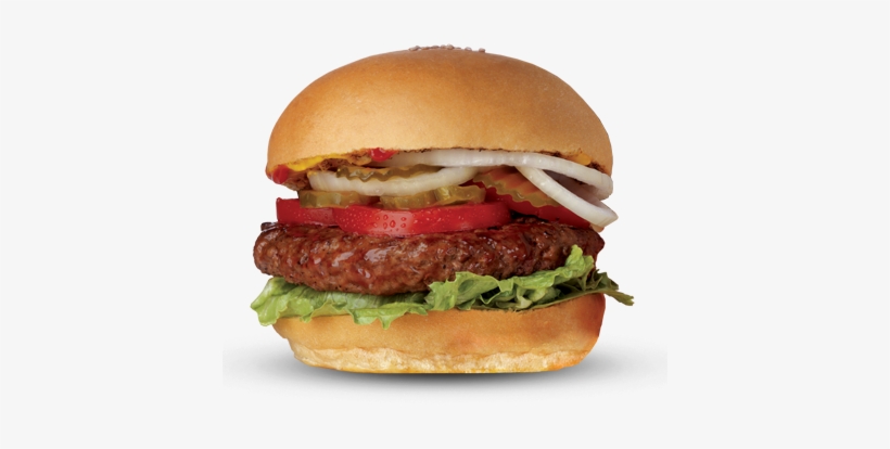 Buns Are Made With Soy Flour, And Fries Are Cooked - 2 3 Pound Burger, transparent png