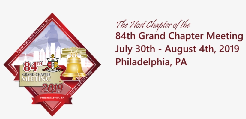 Go To Kappaconclave2019 - 84th Grand Chapter Meeting, transparent png