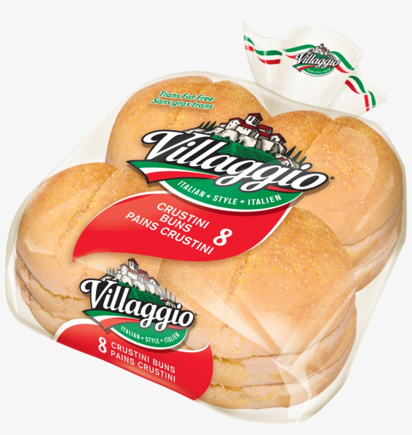 Villaggio® Italian Style Crustini Buns - Crustini Buns, transparent png