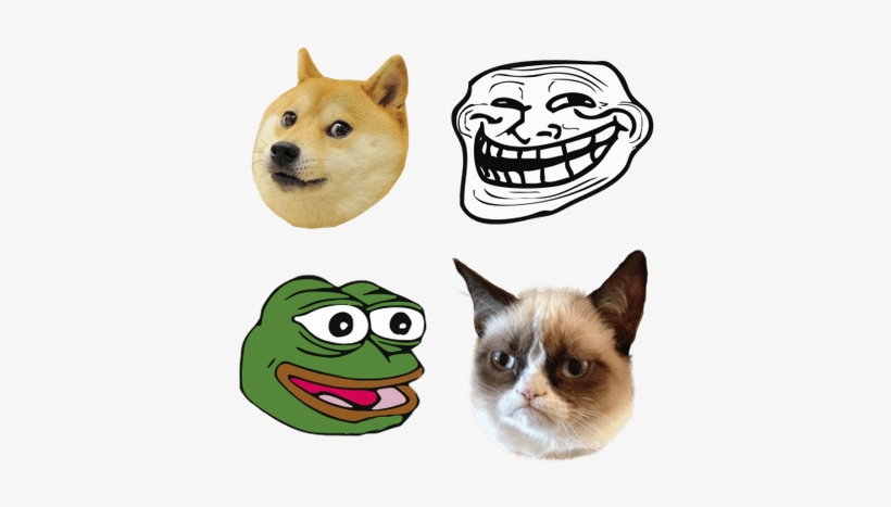 Memes - Troll Face, transparent png