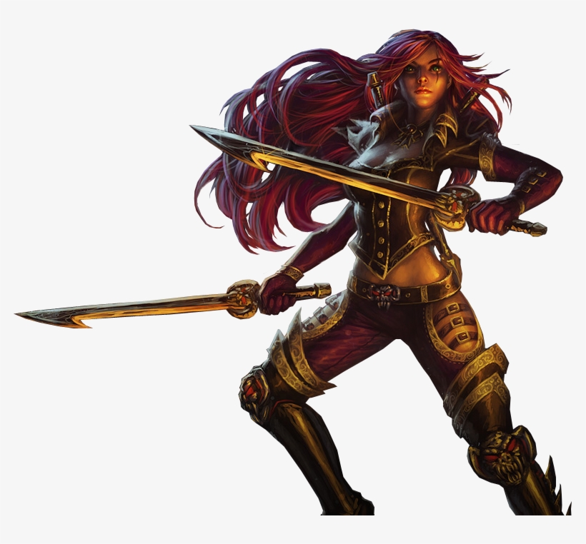 Bilgewater Katarina Skin Png Image - Katarina League Of Legends Render, transparent png
